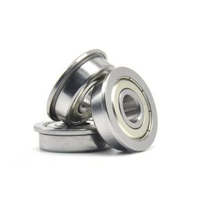 F6202 15*35*11 Miniature Stainless Flange Bearing