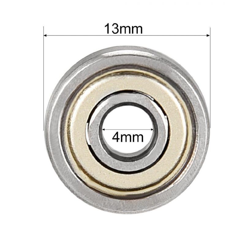 624zz Ball Bearing 4mm X 13mm X 5mm Double Shielded 624-2z Deep Groove Bearings Chrome Steel