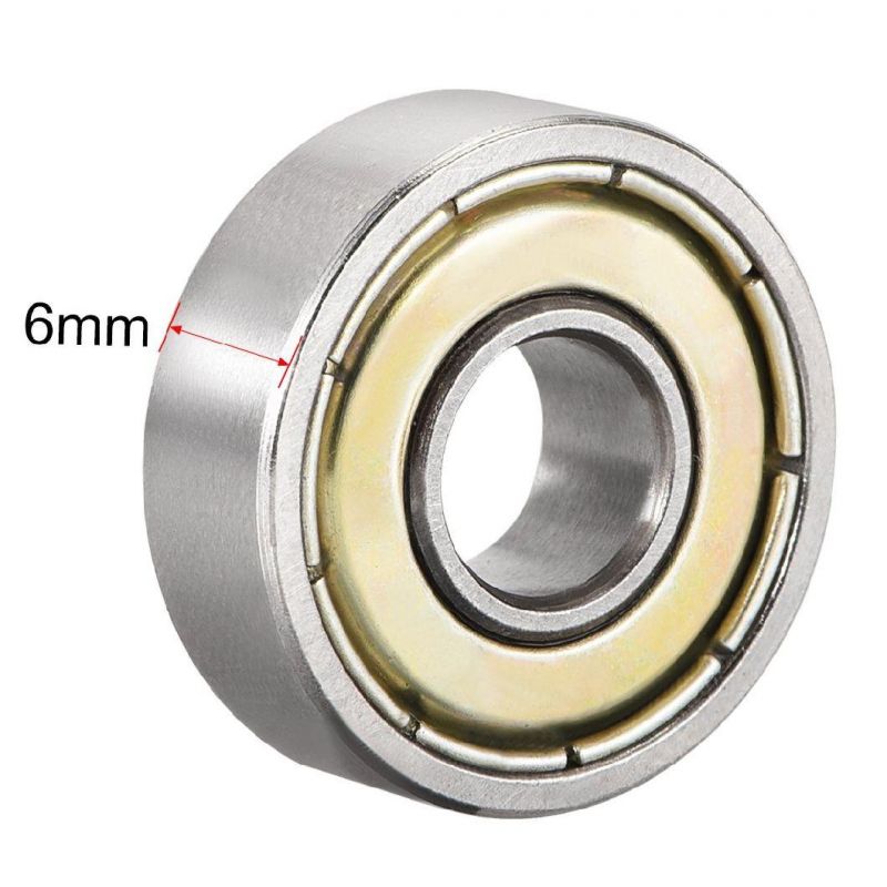 607zz Deep Groove Ball Bearing Double Shield 607-2z 7mm X 19mm X 6mm High Chrome Steel Z1 Bearing