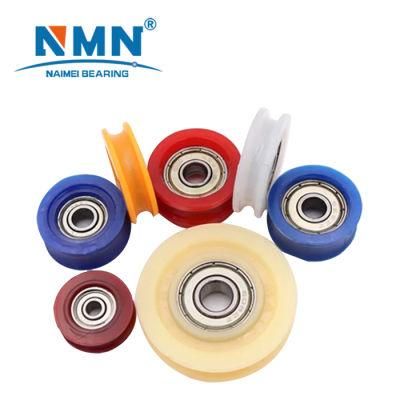 Ball Bearing Nylon Double Metal Window Wheel Roller for Aluminum Silding Door Window