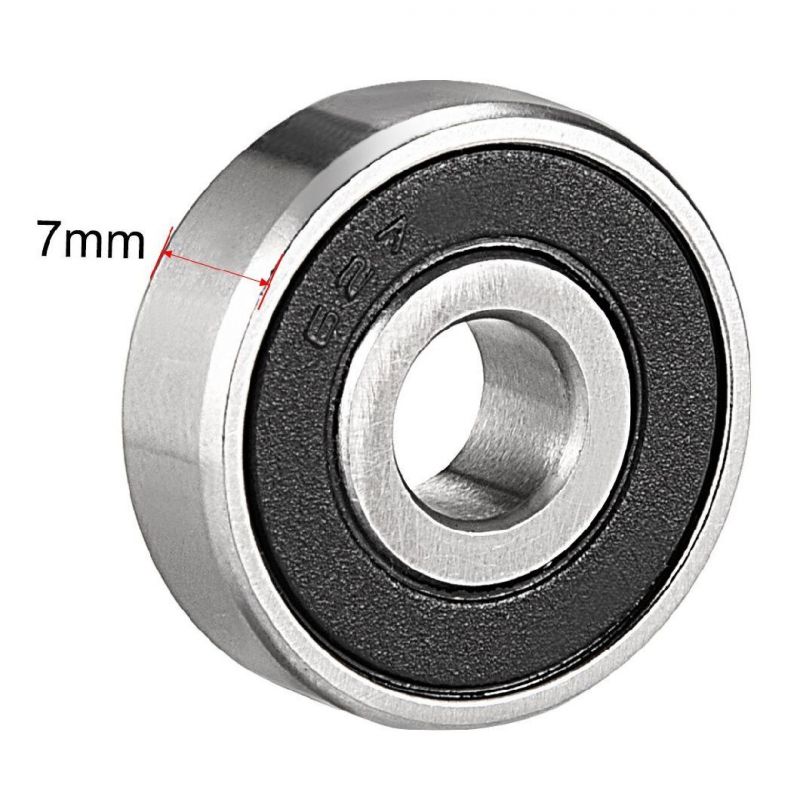 627-2RS Deep Groove Ball Bearing Double Sealed Chrome Steel Bearing