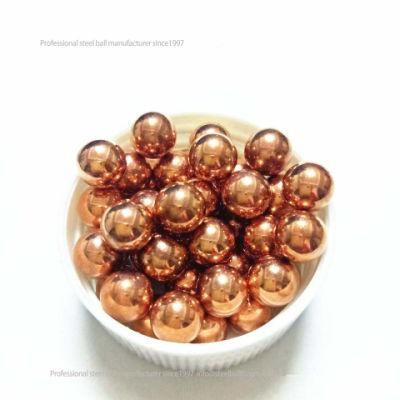 China Factory Supply 5.556mm 7.938mm Solid Copper Ball