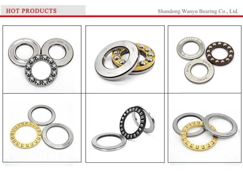 China manufacturer Khrd Bearing 51206 51207 51208 51209 51210 Thrust Ball Bearing