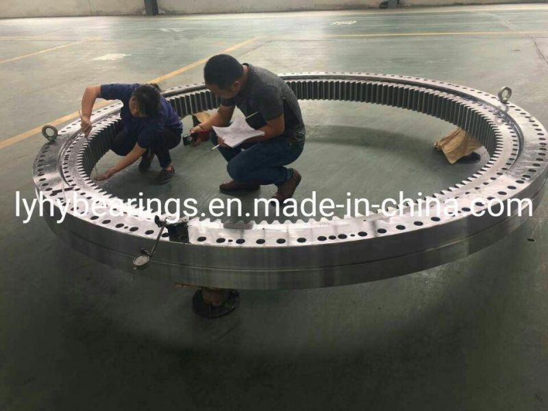 Sirca Bearing Double Row Ball Slewing Ring Bearing Turntable Bearing Rotary Bearing Gear Teeth Bearing (2ID. 106.00)