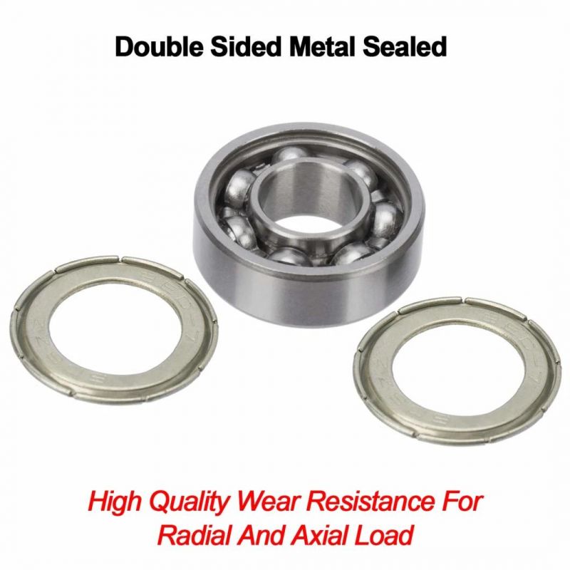 High Precision Miniature Ball Bearing Ss C 608 Zz / 2z P6 8X22X7 mm