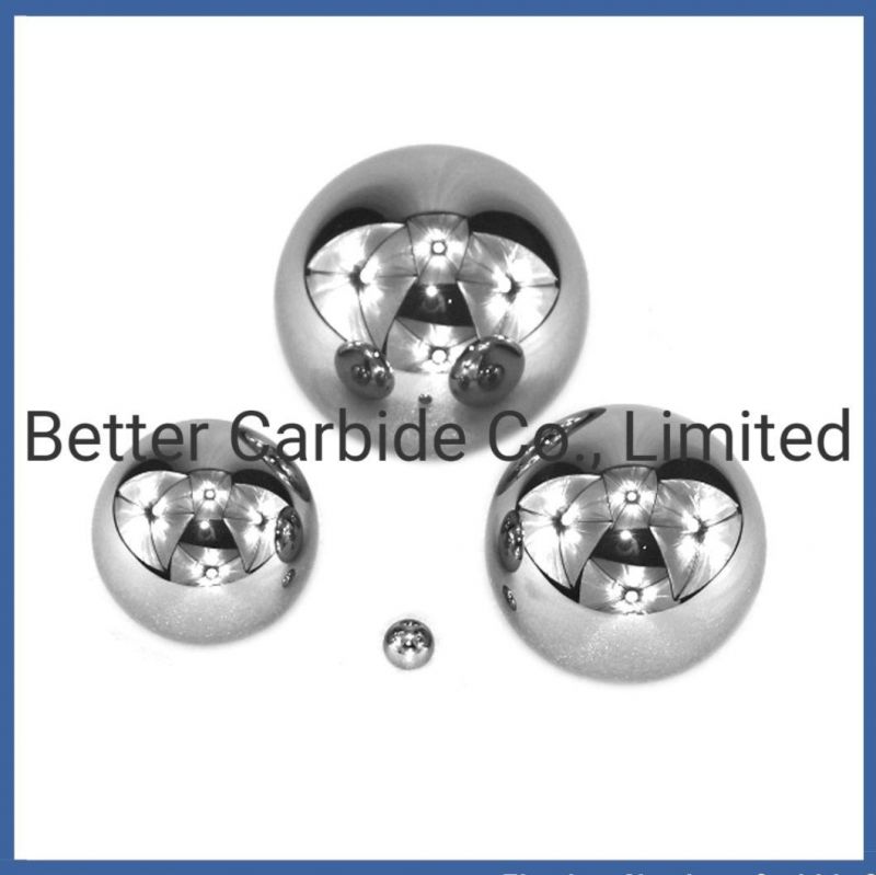Customized Cemented Carbide Valve Ball - Tungsten Bearing Ball