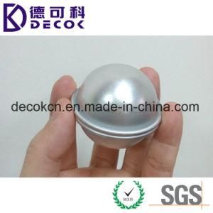 45mm 55mm 65mm Aluminum Sphere for Bath Bomb Mold