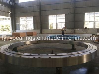 Lyhy Single Row Ball Slewing Bearings Without Teeth A16-79p1a