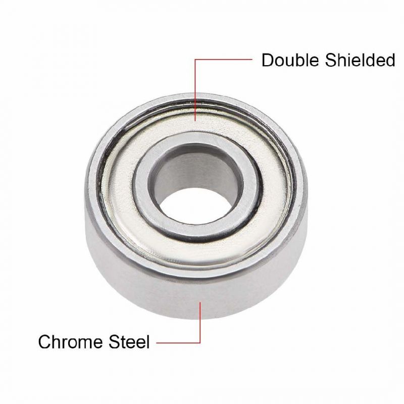 R3-Zz Bearing 3/16"X1/2"X10/51" Miniature Ball Bearing Double Metal R3zz Radial Ball Bearing