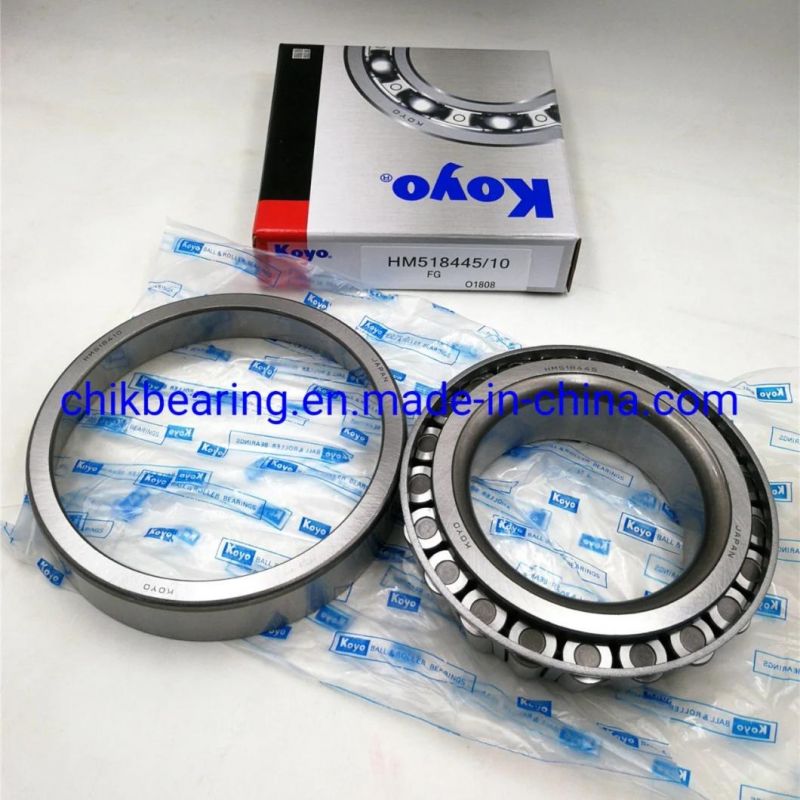 Large Stock Koyo High Precision Low Viberation 518445/10 Taper Roller Bearing Hm518445/10 Hm518445/Hm518410