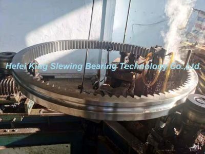 Row Turntable Bearing Ball Slewing Ring Bearing for Excavetor Crane for R130-5