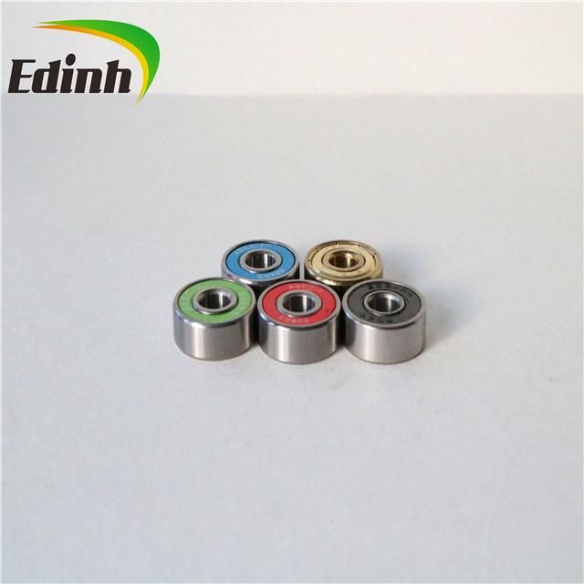 Yellow Green Blue Red White Black Different Color Seal 608RS Bearing for Skateboard