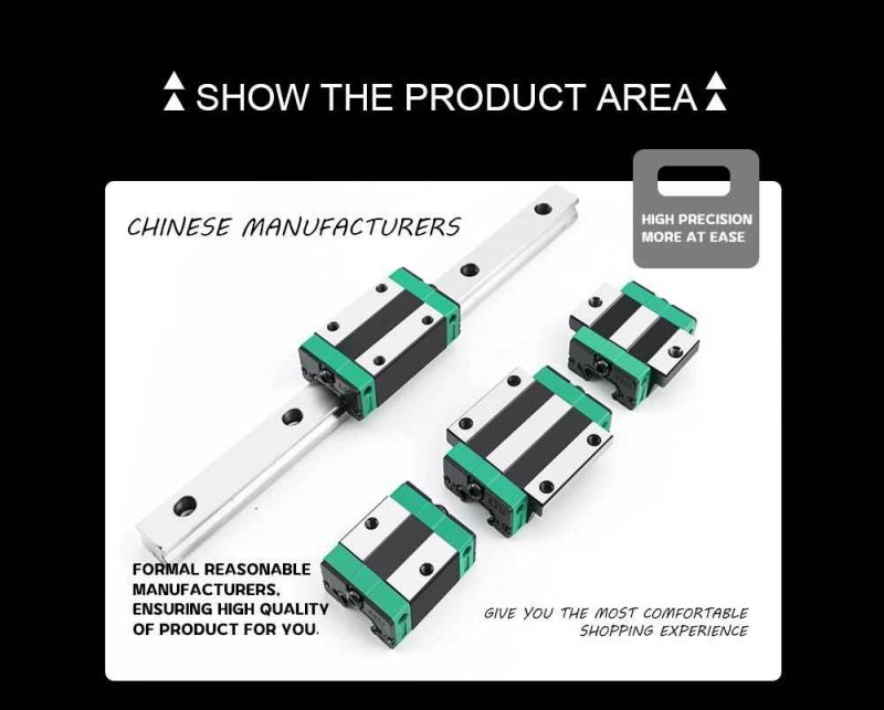 High Quality Production H Class P Class High Precision Low Resistance Linear Guideegh25SA