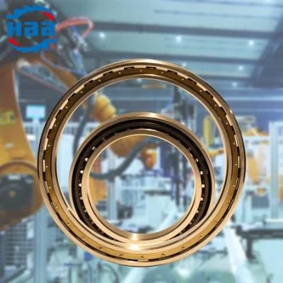 ID 5&quot; Open 4 Points Contact Thin Wall Bearing @ 1&quot; X 1&quot; Section for Industrial Robot