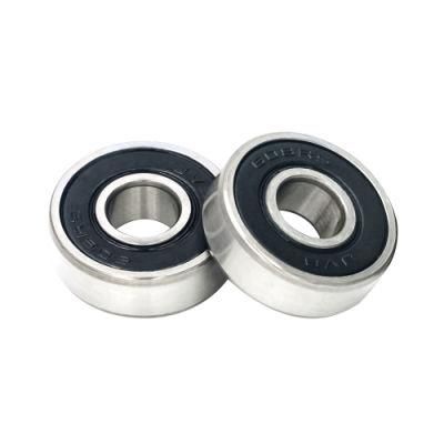 High Speed Skateboard Bearings Deep Groove Ball Bearing 608 608RS with Six Balls Ceramic Black Balls