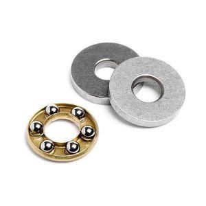 Stainless Steel F7-13m Miniature Thrust Bearings with Brass Retainers