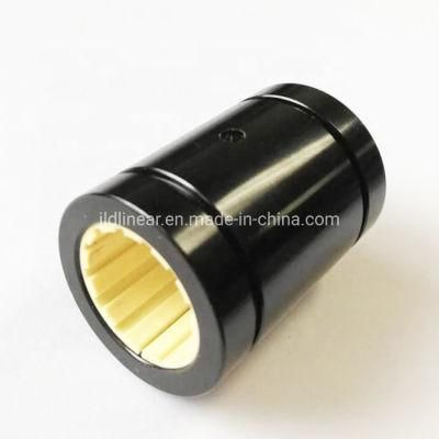 Plastic Linear Sliding Bearing Lm10 Lm12 Lm16 Lm20 Lm25 Lm30 Lm40 Lm50 with Anodized Aluminum Adapter