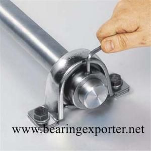 Pillow Block Bearing Unit Sbpf207-22 with Pressed Steel Housing PF207