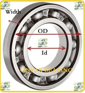 6000 6001 6002 6003 6004 Zz 2RS Fan Ball Bearing