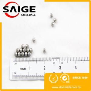 SUS316 SUS304 G100 1mm to 4mm Stainless Steel Ball for Bearings