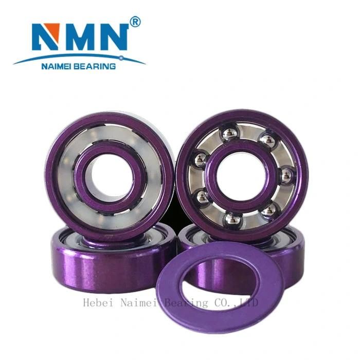 High Speed No Noise Anti-Friction Ball Bearings 608 Zz 2RS for Skateboard Home Electricity Appliance