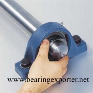 Pillow Block Bearing Unit Sbpfl206-18 with Pressed Steel Housing Pfl206