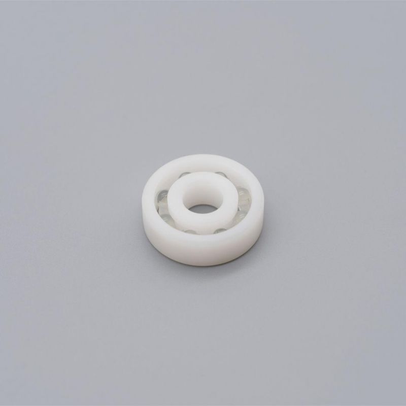 Low POM Plastic Ball Bearing with Glass Ball From China