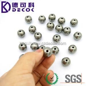 Drilled Solid Steel Ball 6.35mm 8mm 12.7mm Steel Ball