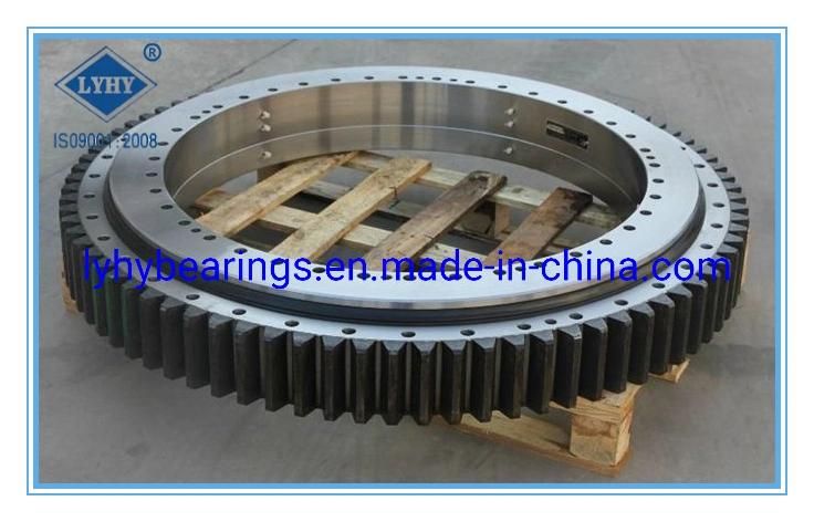 Light Type Slewing Ring Bearing Turntable Bearing Roller Bearing No Gear Teeth Bearing Flanged Bearing (RKS. 160.14.0414)