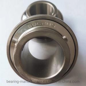Stainless Steel Pillow Block Ball Bearing Suc206 for Food Processing Machinery and Chemical Machinery