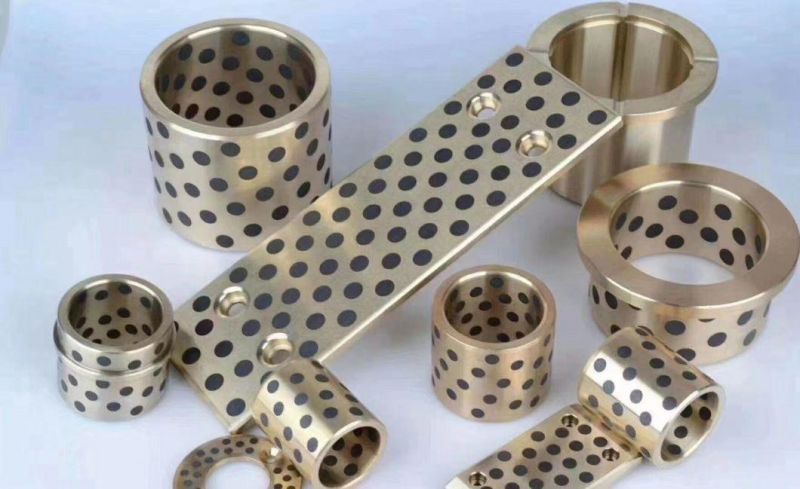 Self Lubricating Bushing Straight Column Copper Alloy Oil-Free Guide Bushing for 3D Machine