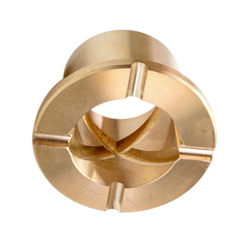 Casting Bronze Bearing Bushing with Oil Grooves