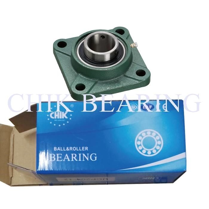 High Quality Pillow Block Bearing Cast Steel Flange Bracket Unit Ucf201 Ucf202 Ucf203 Ucf204 Ucf205 for Agricultural Machinery