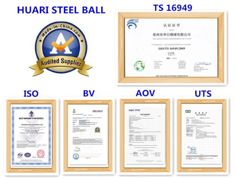 G3-G1000 Grade Stainless Steel Ball/Chrome Steel Ball/Carbon Steel Ball