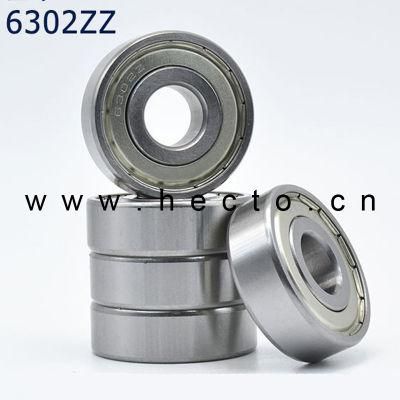 Deep Groove Ball Bearing Miniature Bearing with Shield 6302zz