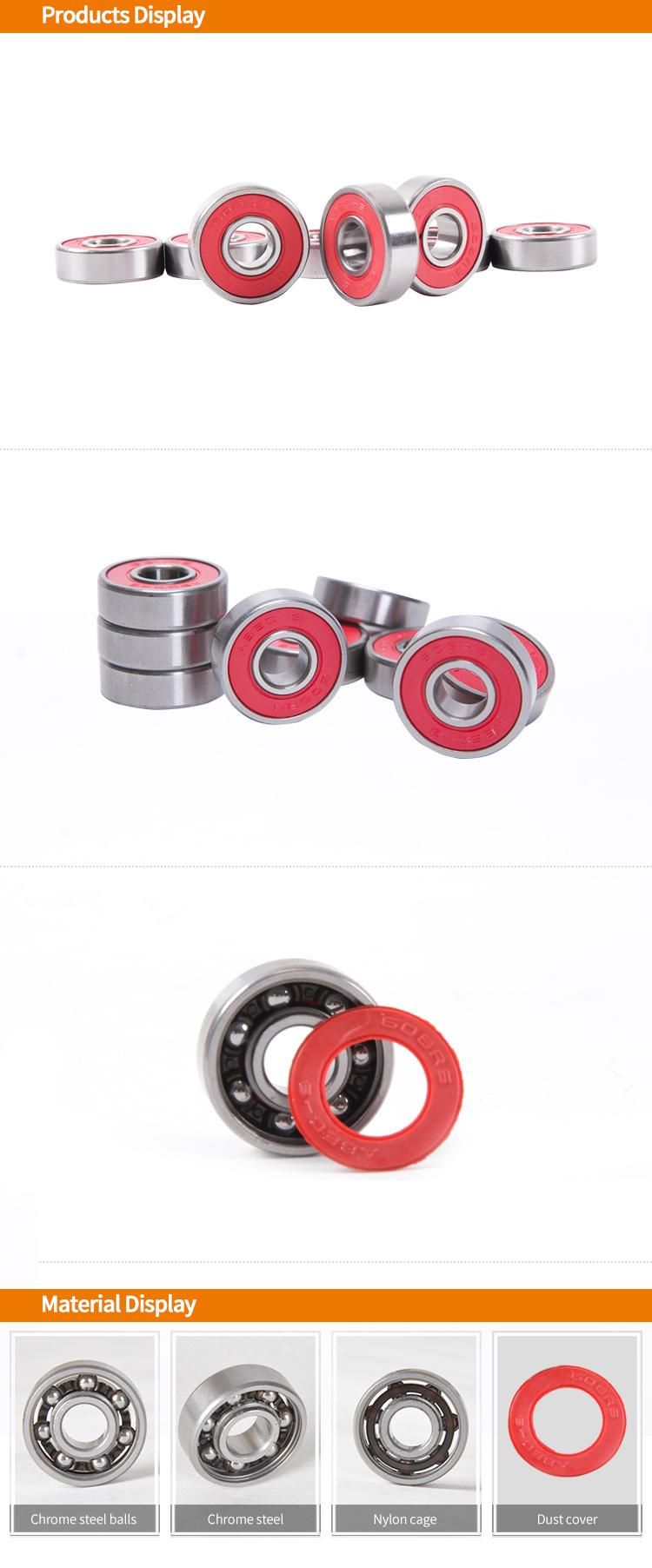 Ready to Ship High Precision Miniature 608 6082RS 608zz 2RS ABEC-7 Skateboard Competition Ice Skates Skate Ball Bearing