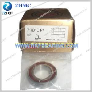 NSK High Precison Low Noise Single Row Angular Contact Ball Bearing NSK 71801C P4