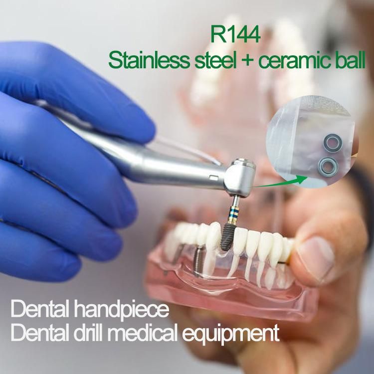 R144 Dental Handpiece Bearing Dental Drill Bearing Dental Ceramic Ball Bearing Dental Instrument Bearing Dental Equipment Bearing Miniature Ceramic Ball Bearing