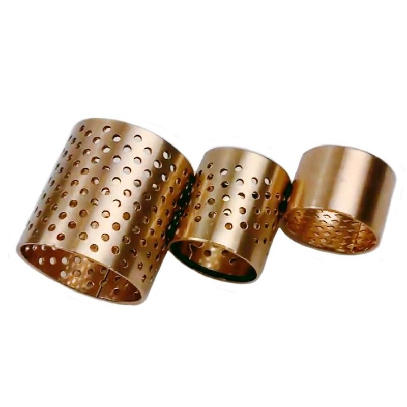 FB092 WB800 Wrapped Split Slide Bronze Sleeve Bear Bushing with Oil Hole of Good Anti-fatigue and Load for Agriculture Machine.