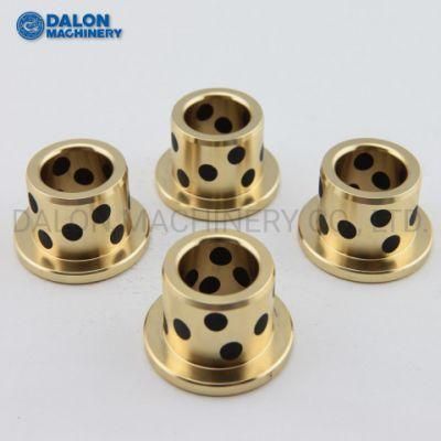Dalon Slotted Oil Groove Brass Bronze Plain Bearing Bushings