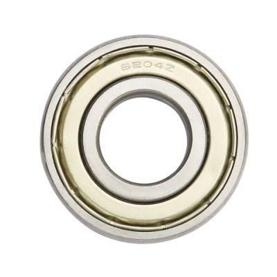 Stainless Steel Deep Groove Ball Bearing Ss 6204 C3 Zz / 2z 20X47X14 mm