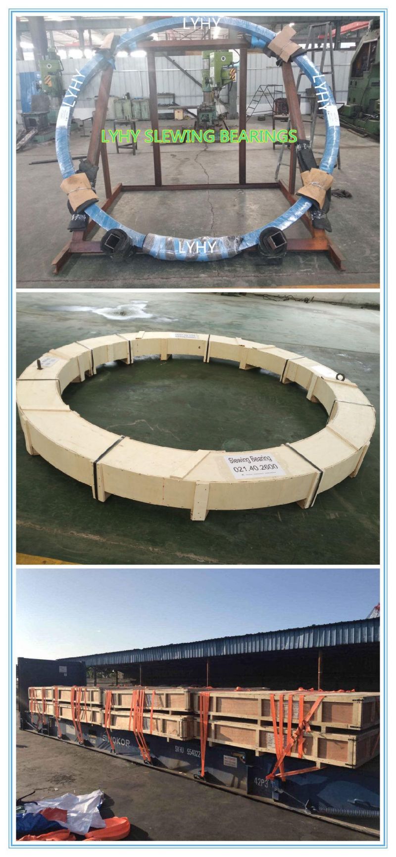 Slewing Ring Bearings for Ship Deck Cranes 021.50.2800