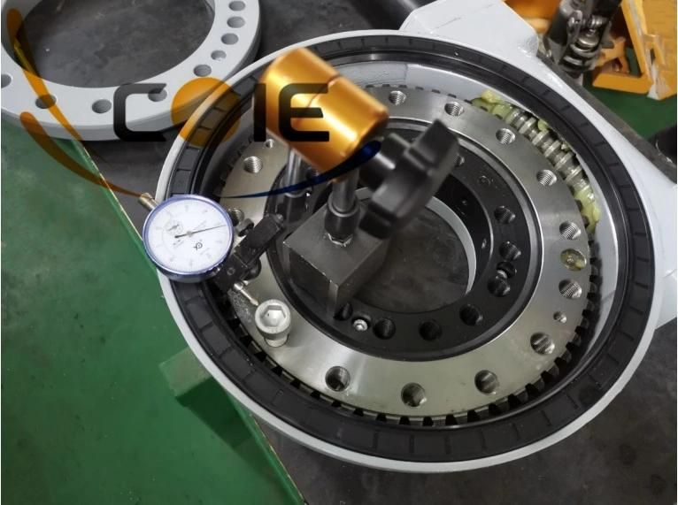 Heavy Load Dual Worm Slewing Drive Turntable Slewing Ring for Rotation Equipment
