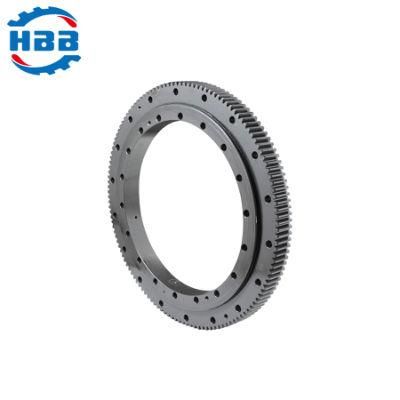 011.50.3150 3376mm Single Row Four Point Contact Ball Slewing Bearing with External Gear