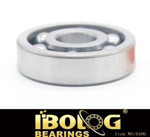 Motor Parts Deep Groove Ball Bearing Open Type Model No. 6406