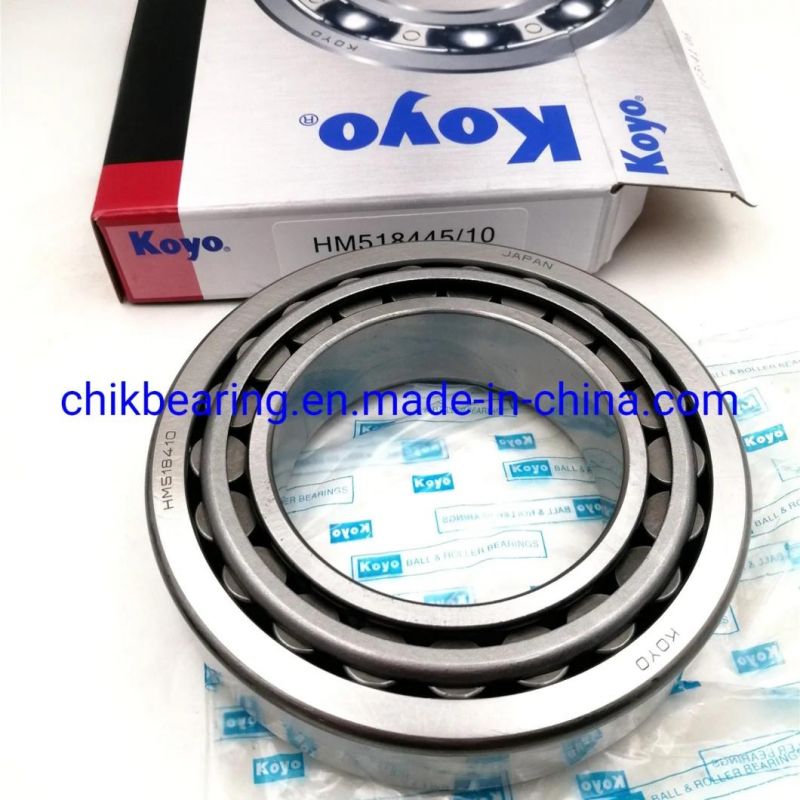 Large Stock Koyo High Precision Low Viberation 518445/10 Taper Roller Bearing Hm518445/10 Hm518445/Hm518410