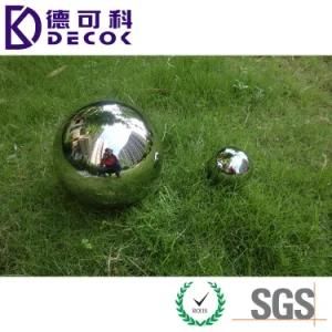 Decorative Garden AISI304 Hollow Stainless Steel Ball
