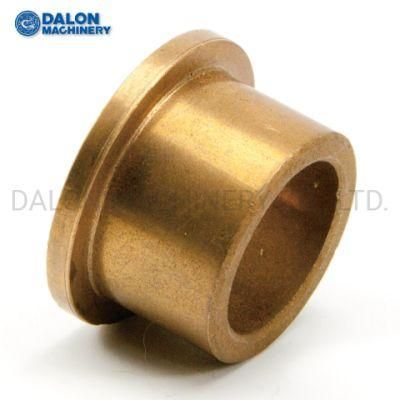 Graphite Oil Impregnated Self Lubricating Flanged Sintered Bronze Bushing