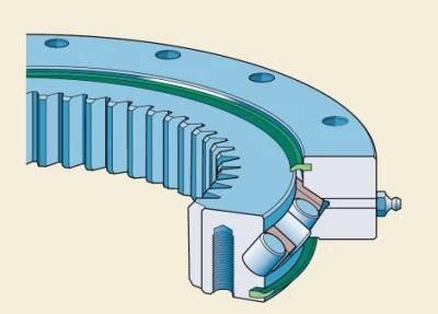 OEM Cross Roller Slewing Gear Ring Bearing 162.40.2240 Turntable Bearing 162.40.2368