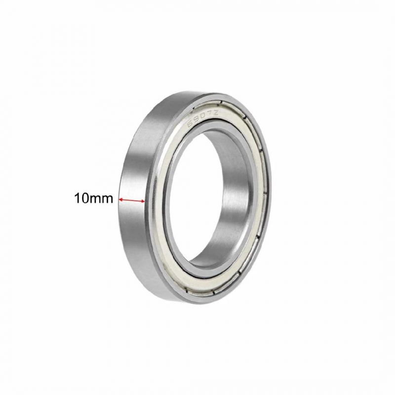 6907zz Deep Groove Ball Bearing 35mm X 55mm X 10mm Double Shielded Chrome Steel Z2